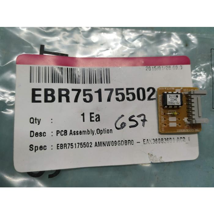 Memoria ebr75175502 Aire Acondicionado amnw09gdbr0 LG