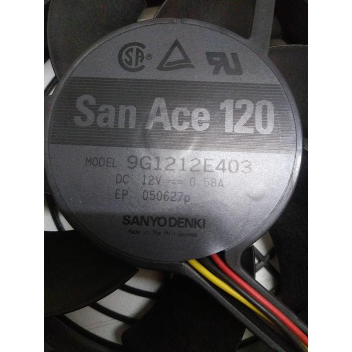 Cooler San Ace 120 13,8cm x 12,5cm x 3,6cm 12v 058A