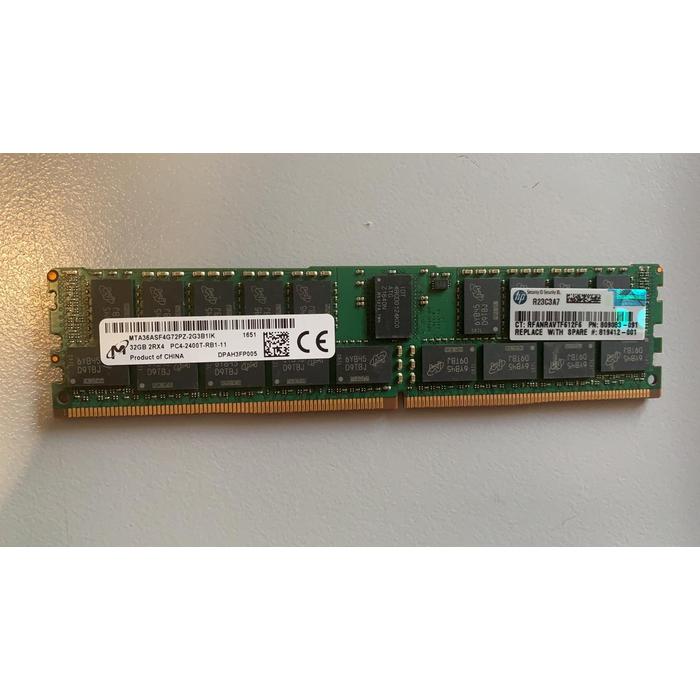 Memoria Ram DDR4 32GB PC4-2400T ECC Micron - No Aptas Para Computadoras/PC