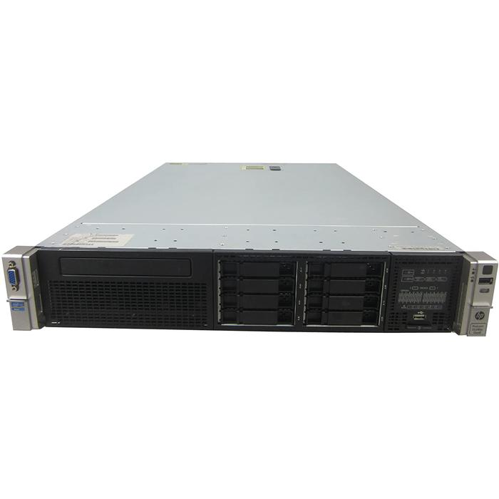 Servidor HP DL380P G8 2 Procesadores E5-2689 64GB RAM DDR3 SIN discos/bahias - 2 Fuentes
