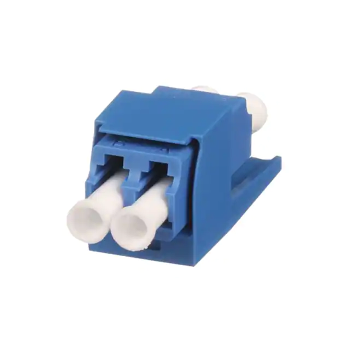 10 Acopladores Fibra Optica LC SR./SR. Mini-Com Duplex Monomodo Azul CMDSLCZBU