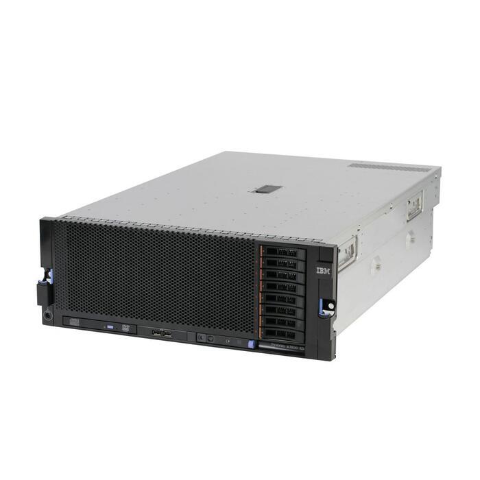 Servidor IBM X3850 X5 4 Procesadores E7-8870 2.40Ghz 256GB RAM ECC DDR3 2HDD 1.2TB 2.5"