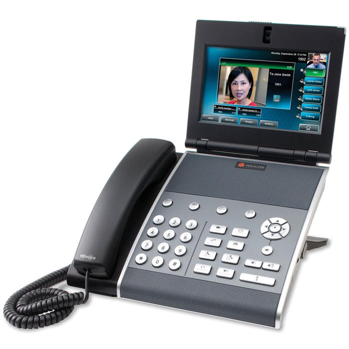 Telefono IP Polycom VVX 1500D Pantalla LCD 2200-18064-025