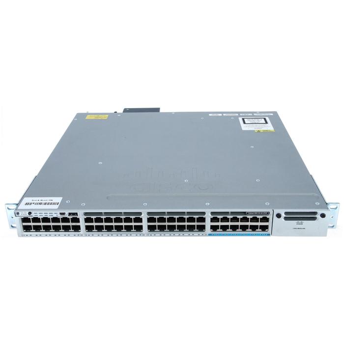 Switch Cisco WS-C3850-12X48U - 48x10/100/1000 - 12 Ethernet UPOE Fuente 1100W