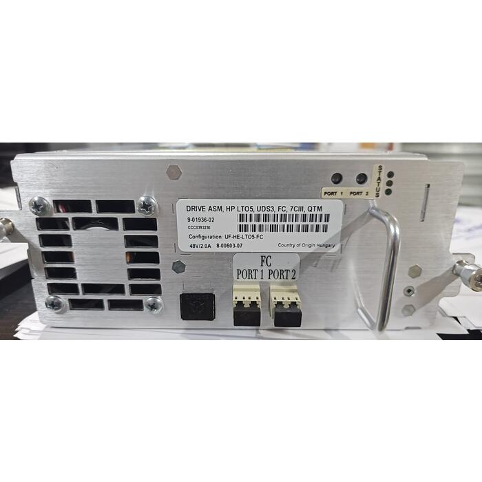 Unidad de Cinta Quantum I500 RoHS HP LTO-5 FC 8Gb // PN: 9-01936-02