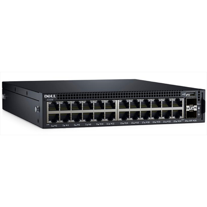 Switch Dell X1026P 24 Puertos RJ-45 10/100/1000 2 Puertos SFP