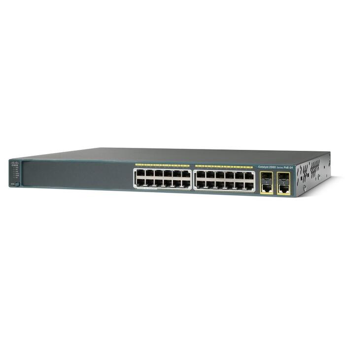 Switch Cisco Catalyst 2960-24PC-L - 24 Puertos 10/100 PoE