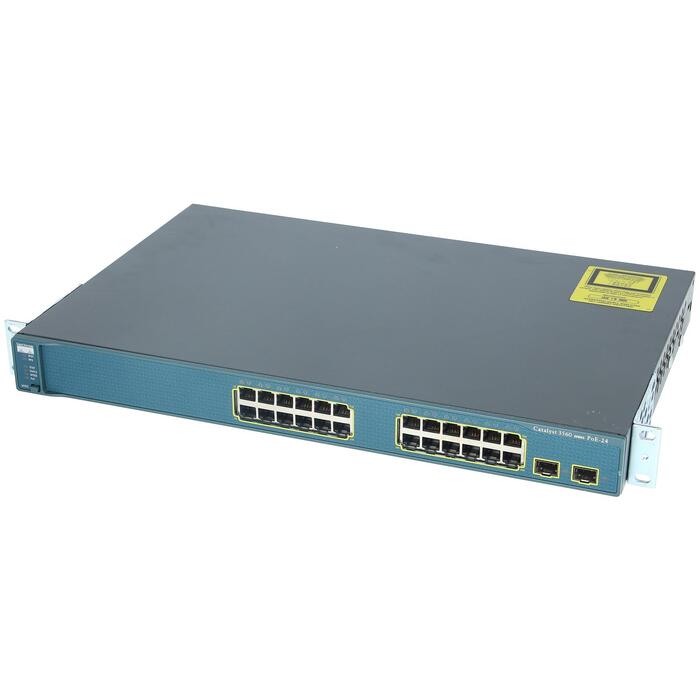 Switch Cisco Catalyst WS-C3560-24PS - 24 Puertos 10/100 PoE