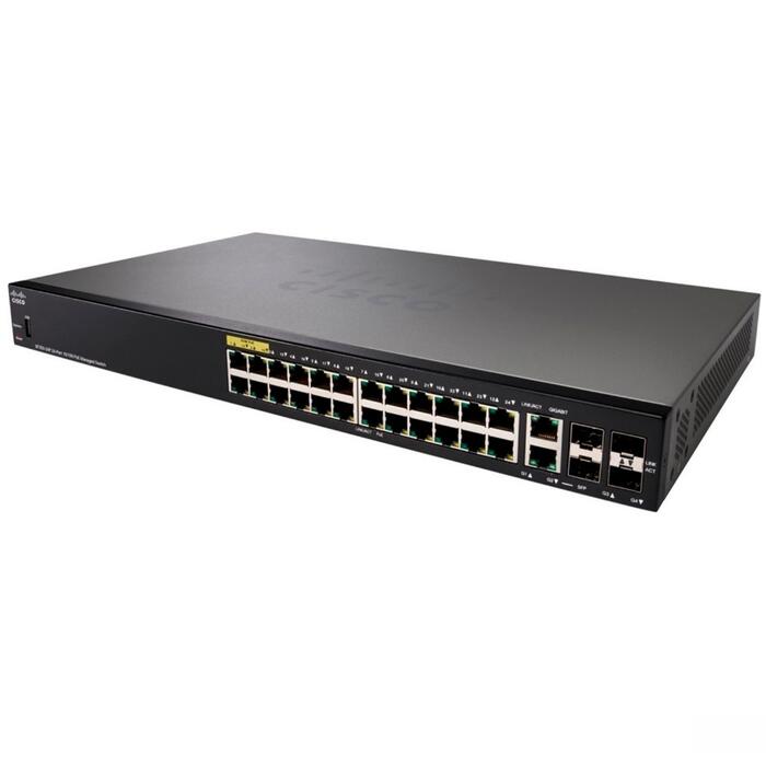 Switch Cisco SF350-24P - 24 Puertos Fast Ethernet PoE