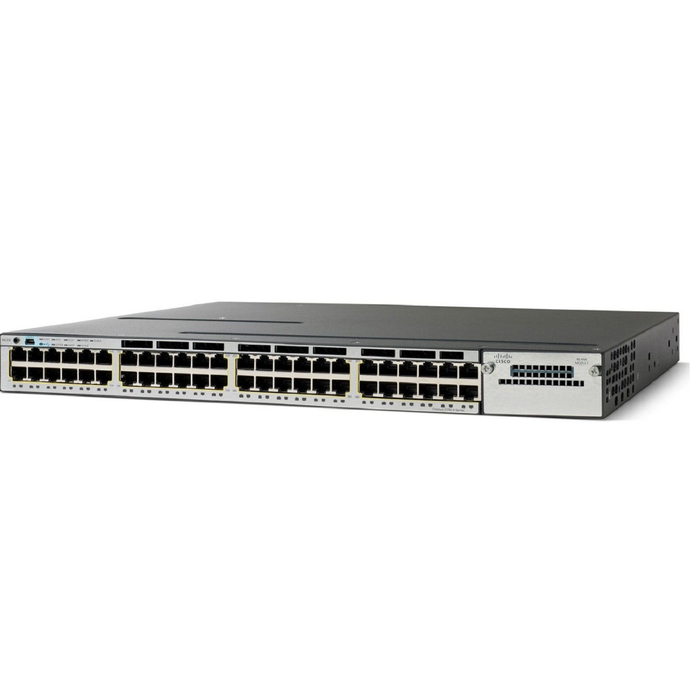 Switch Cisco Catalyst 3750X-48PF-L - 48 Puertos Gigabit PoE+
