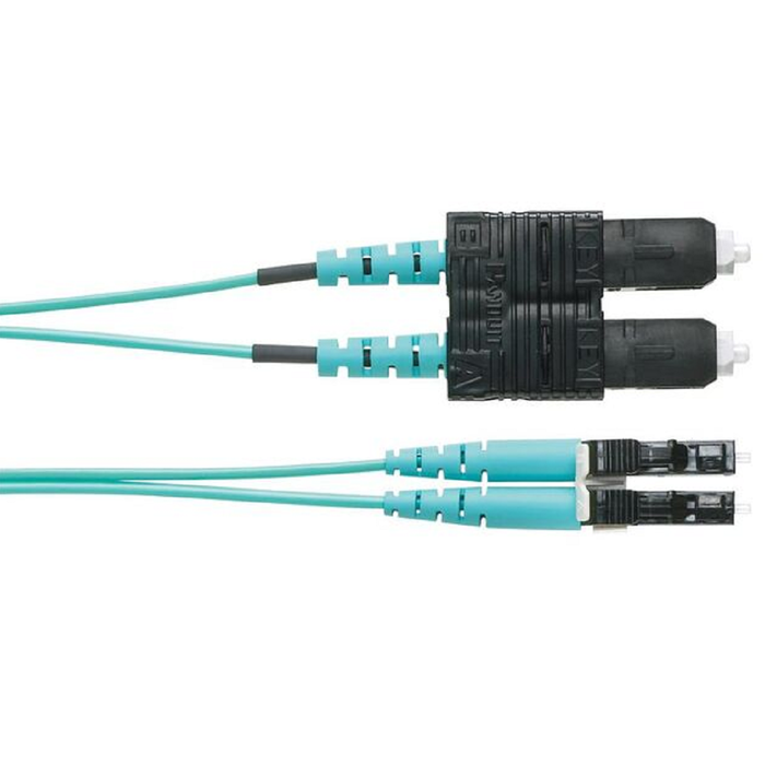 Patch Cord Fibra Optic OM3 LC Duplex a SC Duplex 10Mts