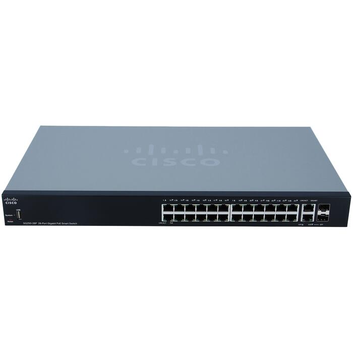 Switch Cisco Small Business SG250-26P 28 puertos Giga PoE