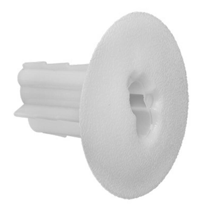 Tubo Pasa Pared Doble para Cable Coaxial - Blanco con Uv X100 unidades