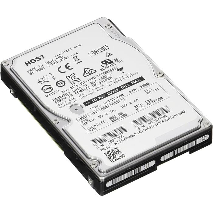 Disco Rígido HGST 600GB 10K RPM 2.5" SAS 12Gb/s