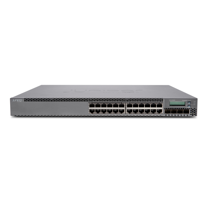 Switch Juniper EX3300-24T 24 puertos 1000BASE-T,  4 SFP+ 1/10GB