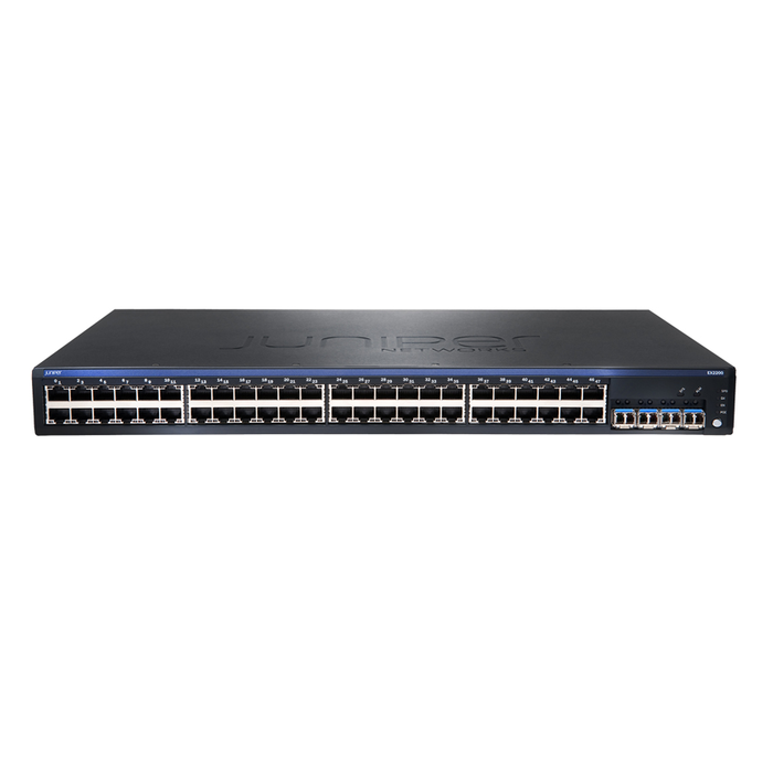 Switch Juniper EX2200-48T 48 puertos 1000BASE-T,  4 SFP+ 1GB