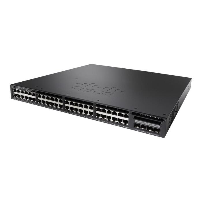 Switch Cisco C3650 48 PoE+ 775W 2x10G SFP+