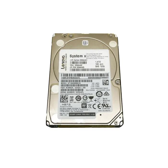Disco Lenovo 1.8TB SAS FRU 00NA442 10K - No Apto para PC