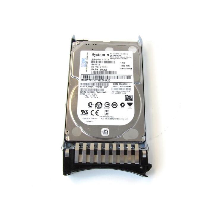 Disco IBM Storage 1TB FRU 81Y9731 7.2K - No Apto para PC