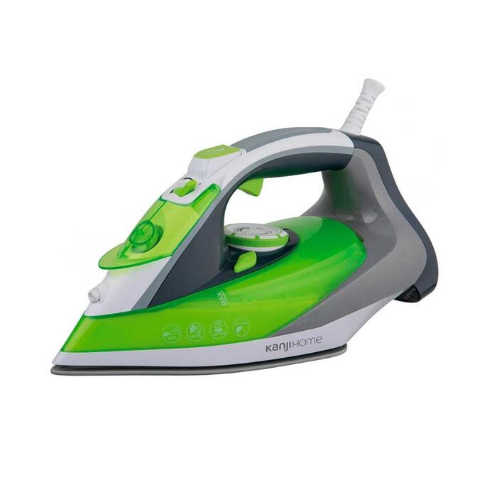 Plancha a Vapor Kanji Home KJH-PL2202 2200w Base Cer�mica