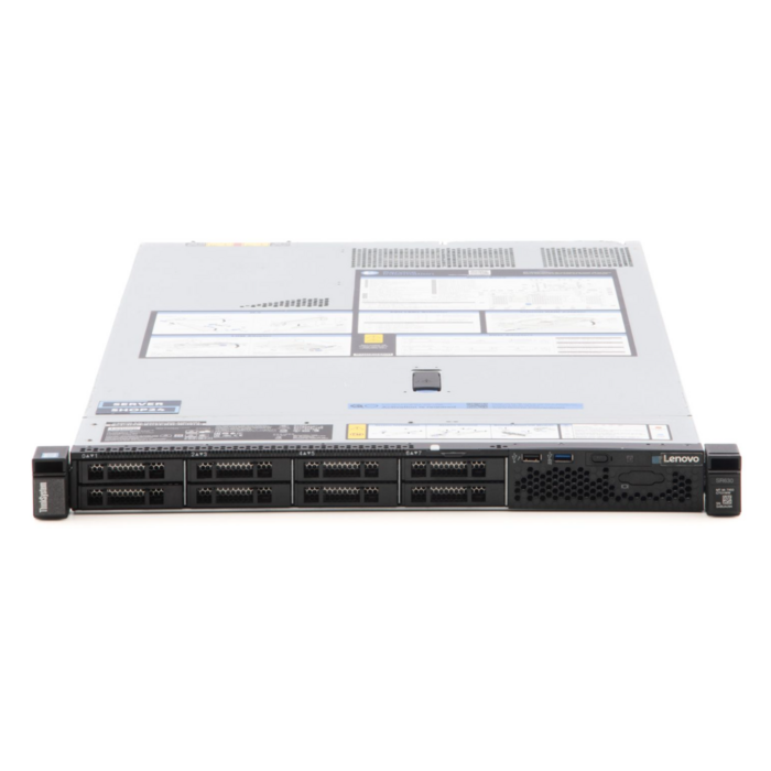 Servidor Lenovo ThinkSystem SR630 1 Xeon Silver 4114 2.20Ghz 128Gb 2x600Gb SAS 2.5