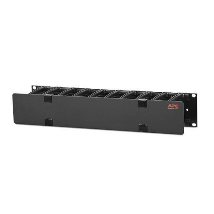 Organizador De Cables Horizontal Apc Ar8600a 2u Con Tapa