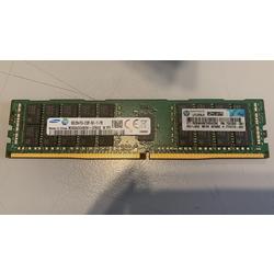 Memoria Ram DDR4 16GB PC4-2133P ECC Samsung No Aptas Para Computadoras/PC