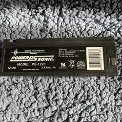 Batera recargable Power Sonic PS-1223 12v 2,3a 