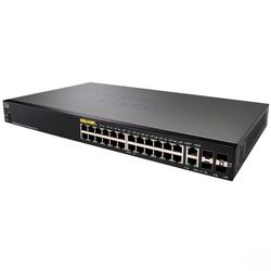 Switch Cisco SF350-24P - 24 Puertos Fast Ethernet PoE 