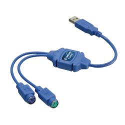 Convertidor De Usb A PS/2 Trendnet Tu-PS2 - AZUL