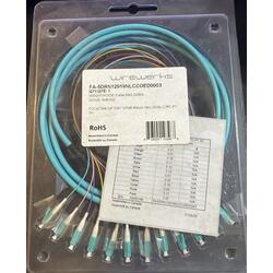 Patch Cord Fibra optica OM4 OFNR 900um 3 metros, LEGS LC/PC-PT