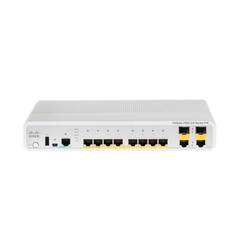 Switch Cisco Catalyst 3560CG -  8 Puertos GE PoE  2x SFP/RJ45 1G