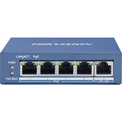 Switch PoE Gigabit no administrado de 4 puertos apto transmisión de video / VoIP