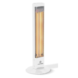 Estufa Vertical Whitenblack Cvwb01 Cuarzo 2 Velas 1200w