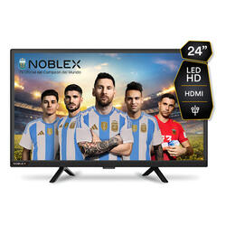 TV LED Noblex 24" 24LD866HT HD HDMI USB VGA - Sin Control