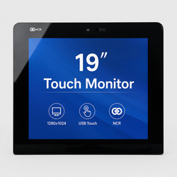 Monitor LCD NCR F19SBL 19" con Panel Táctil USB NCR