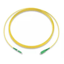 Cable de Fibra Óptica Monomodo Jumper LC/APC Simplex 2 Metros