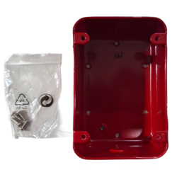 Caja Posterior Para Estación Manual De Alarma contra Incendios Bosch FMM-100BB-R 